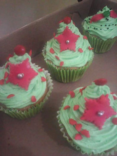 Una foto de Cupcakes Navideños