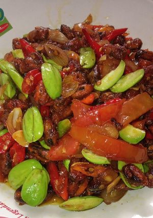Foto resep Kerang tumis pete