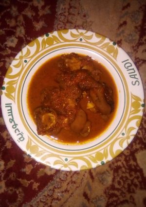 A picture of Oxleg Pepper Soup.
