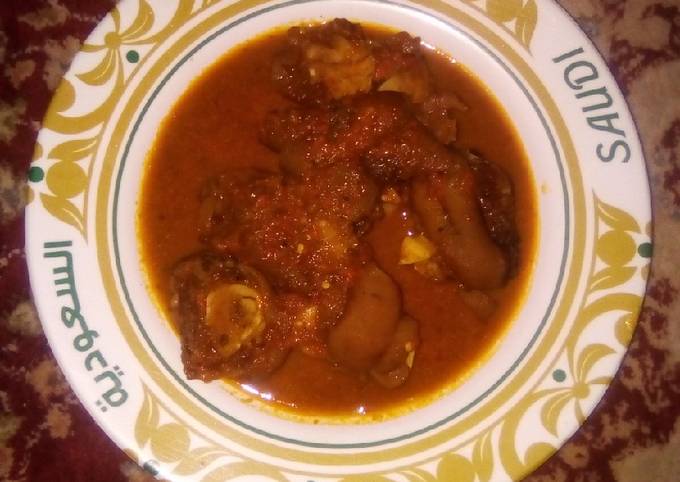 Steps to Prepare Delicious Oxleg Pepper Soup