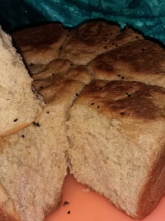 A picture of Homemade baked bread.