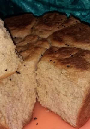 A picture of Homemade baked bread.