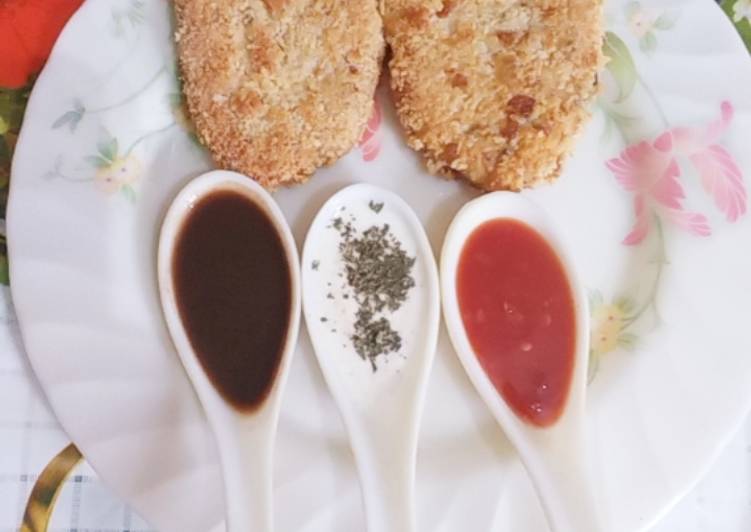Recipe of Quick Restaurant style chicken nugguts cutles