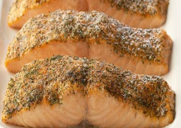 Easiest Way to Prepare Perfect Easy Baked Salmon