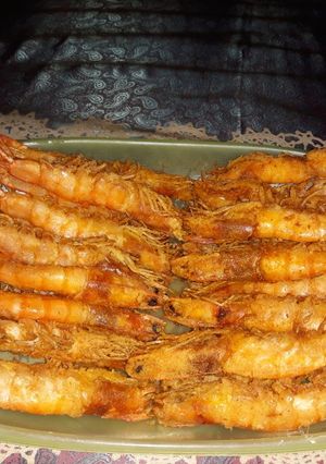 Foto resep Sate Udang Goreng