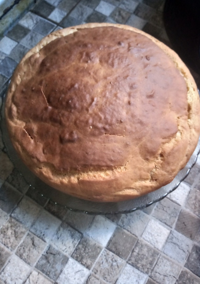 Una foto de Bizcochuelo de banana sin leche, fácil y económico. Apto Aplv, soja y huevo. Vegano también