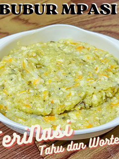 Foto resep Bubur MPASI Teri Nasi, Tahu dan Wortel