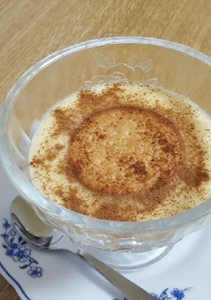 Una foto de Natillas caseras de huevos