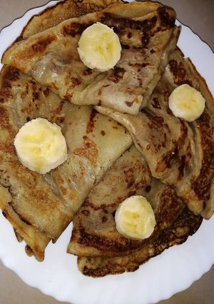 A picture of Banana pancakes.