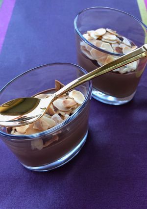 Une photo de Crème au chocolat végétale