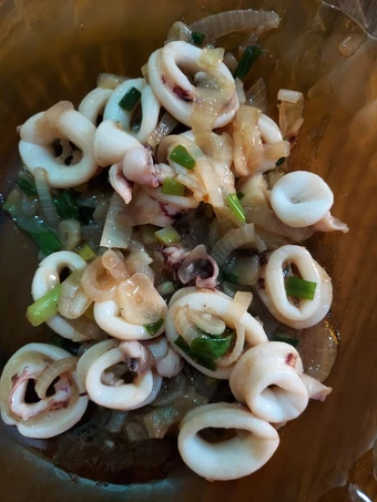 Cara Gampang Membikin Resep Cumi Saus Tiram Simpel 👌 yang Enak Banget Anti Ribet, Uenak Banget