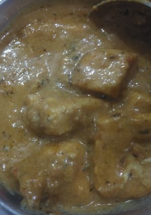 A picture of Shahi Paneer.
