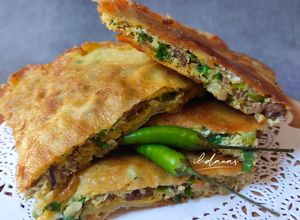 Foto resep Martabak Telur Daging Sapi Kulit Lumpia Mudah