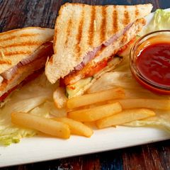 A picture of Grilled Fried Chicken Sandwich.