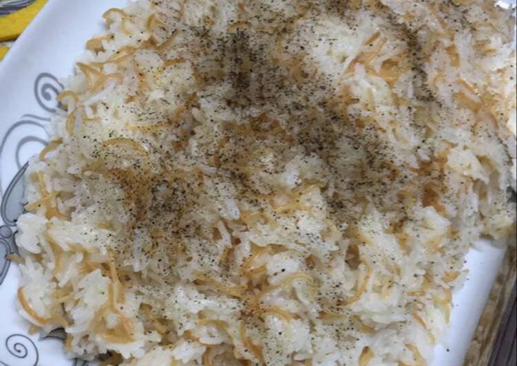 ارز بالشعيرية