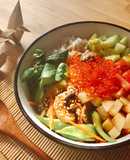Rice Bowl - Cơm Trộn Thập Cẩm Trứng Cá Truite