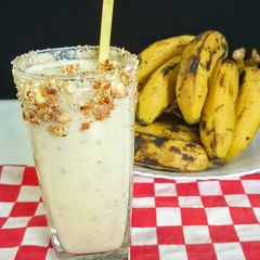 A picture of Banana lassi.