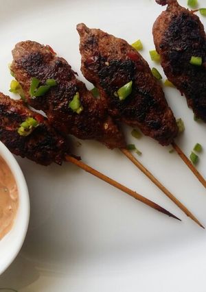 A picture of Lebanese kafta.