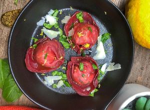 Foto di Ravioli di bresaola