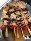 Chicken Souvlaki Marinated with Herbs and Yogurt