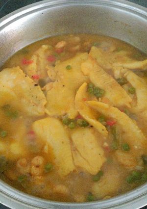 Foto principal de Merluza con gambas