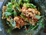 Sambal tempe kemangi