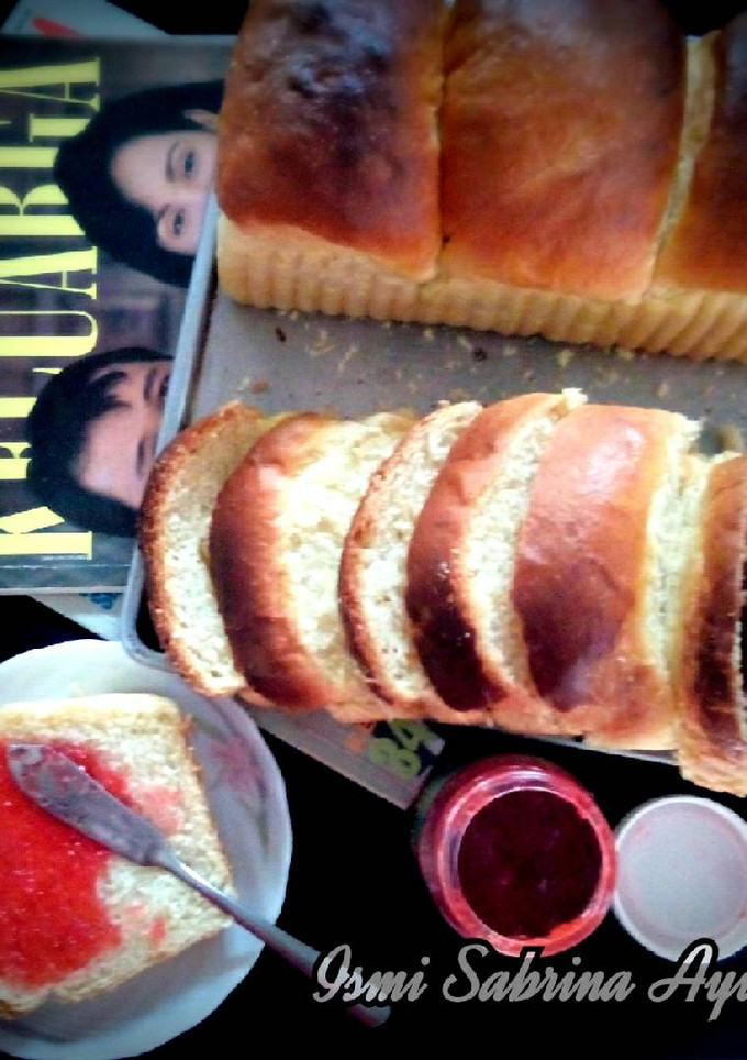 Foto resep Roti Tawar (overnight dough)
