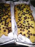 Bolu boros pisang topping chocochip