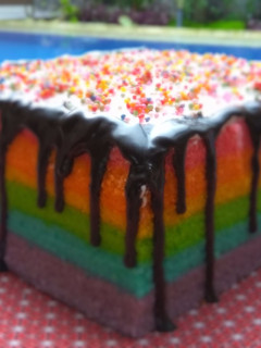 Foto resep Rainbow Cake