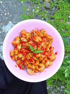 Foto resep Tumis Bakso mercon kemangi