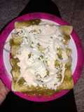 Enchiladas Verdes Caseras