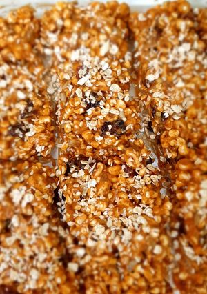 A picture of Easypeasy energybars.