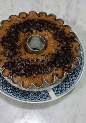 Foto resep Cake milo kukus no mixer