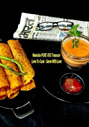 A picture of Methi Thepla With Masala Tea - Gujarati Breakfast.