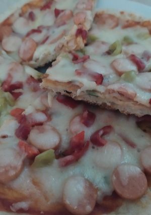 Φωτογραφία της συνταγής Πίτσα στο τηγάνι (!)
