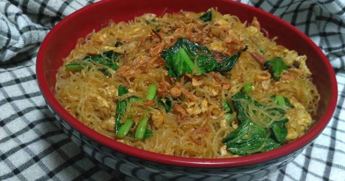 Resep Bihun Goreng Kecap Oleh Tria Febrina Cookpad