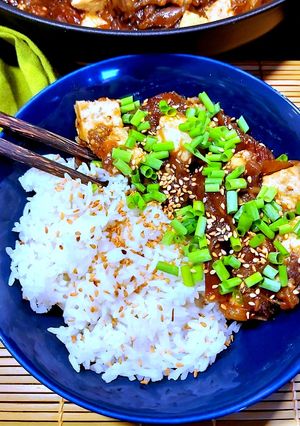 Une photo de Aubergine braisée au caramel (Hong Shao Eggplant)
