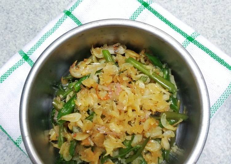 Tumis Kangkung Udang Rebon