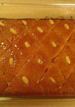 صورة لوصفة صينية بسبوسه