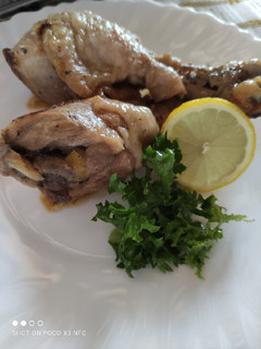 Una foto de Pollo al limón 🍋
