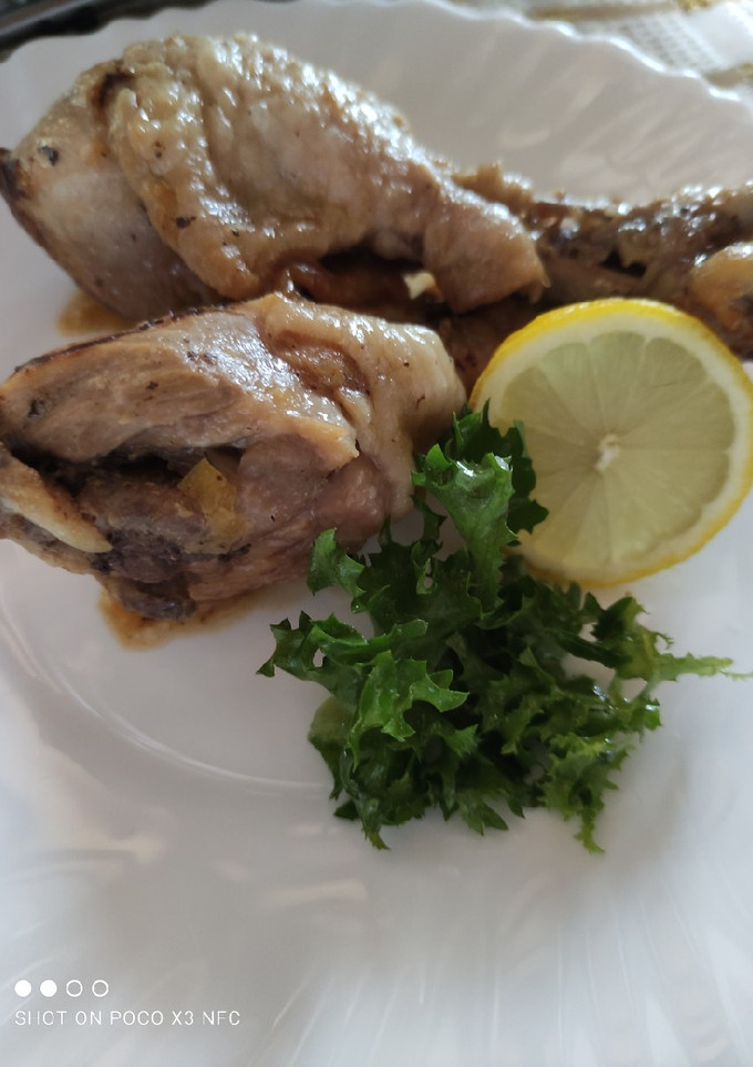 Una foto de Pollo al limón 🍋