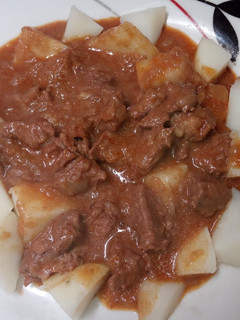 Una foto de El goulash de mamá