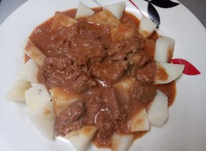 Una foto de El goulash de mamá