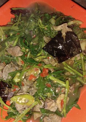 Foto resep Tumis kangkung Jawa sederhana
