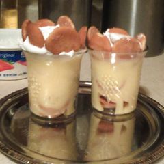 A picture of Banana nilla pudding.