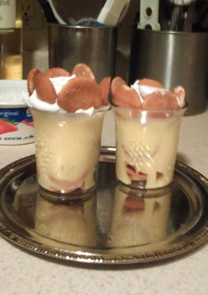 A picture of Banana nilla pudding.