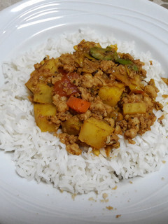 Una foto de 🇨🇺"Picadillo cubano" vegano
