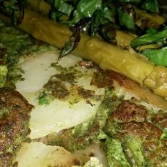 A picture of Sig's Potato and 7 Greens Fritata.