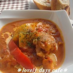A picture of Awesome Creamy Tomato Stew.