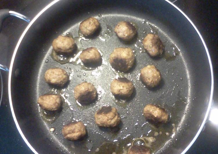 Recipe of Any-night-of-the-week South African Style Meatballs Cooking Basics for Beginners